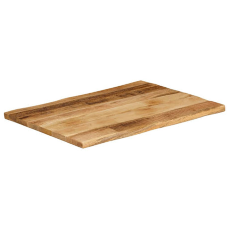 Vidaxl tafelblad met natuurlijke rand 90x60x2,5 cm massief mangohout