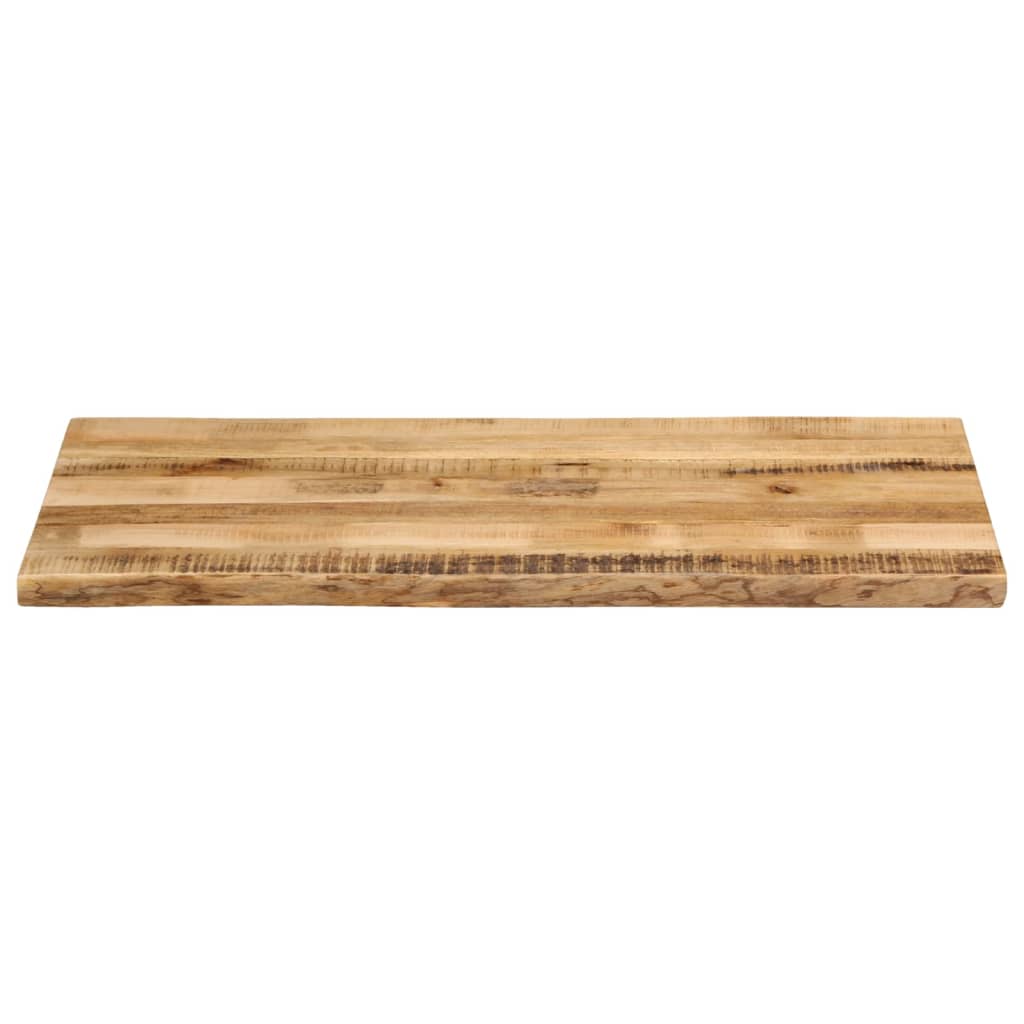 Vidaxl tafelblad met natuurlijke rand 100x60x2,5 cm massief mangohout