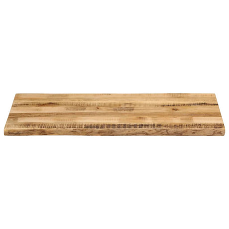 Vidaxl tafelblad met natuurlijke rand 120x60x2,5 cm massief mangohout