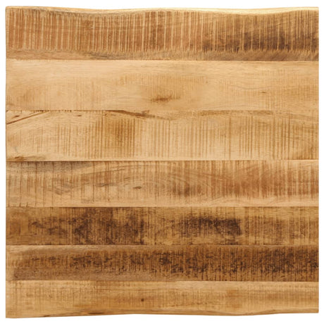 Vidaxl tafelblad met natuurlijke rand 80x80x2,5 cm massief mangohout