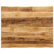 Vidaxl tafelblad met natuurlijke rand 90x80x2,5 cm massief mangohout