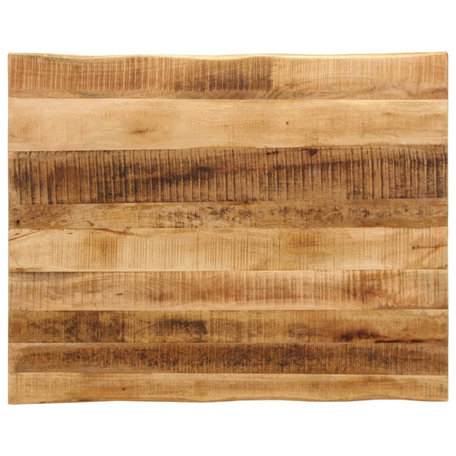 Vidaxl tafelblad met natuurlijke rand 90x80x2,5 cm massief mangohout