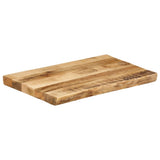 Vidaxl tafelblad met natuurlijke rand 70x40x3,8 cm massief mangohout