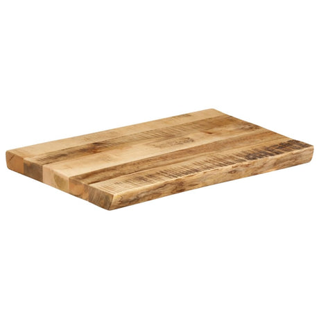 Vidaxl tafelblad met natuurlijke rand 70x40x3,8 cm massief mangohout