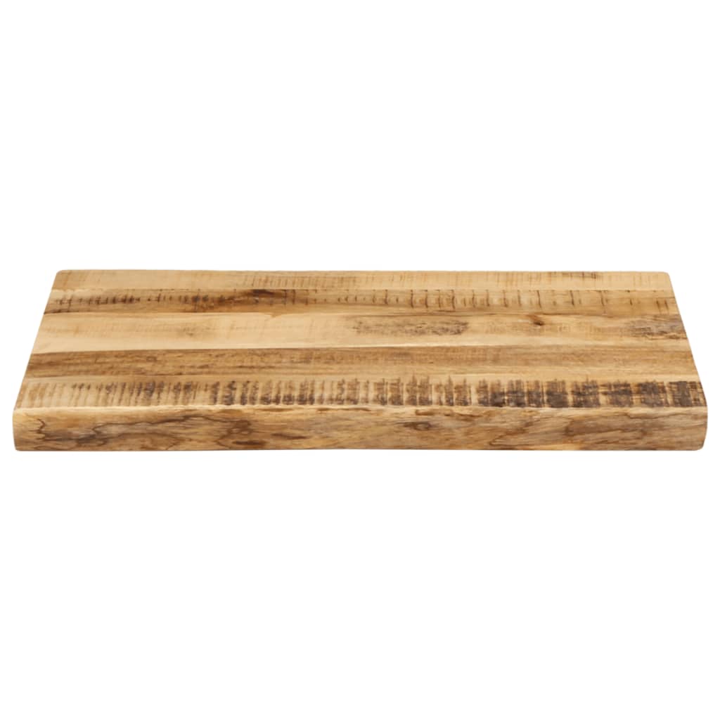 Vidaxl tafelblad met natuurlijke rand 70x40x3,8 cm massief mangohout