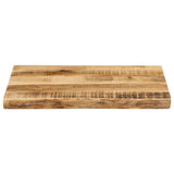 Vidaxl tafelblad met natuurlijke rand 70x40x3,8 cm massief mangohout