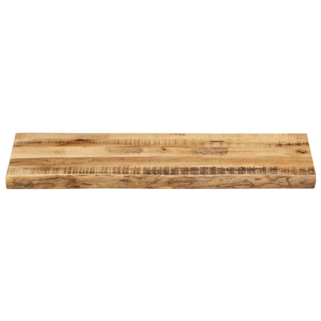 Vidaxl tafelblad met natuurlijke rand 80x40x3,8 cm massief mangohout