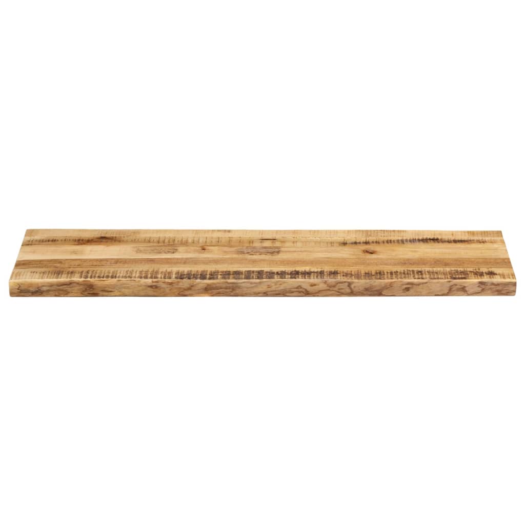 Vidaxl tafelblad met natuurlijke rand 110x40x3,8 cm massief mangohout