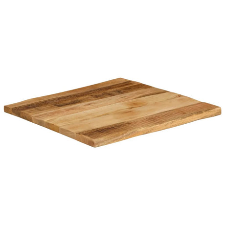 Vidaxl tafelblad met natuurlijke rand 60x60x3,8 cm massief mangohout