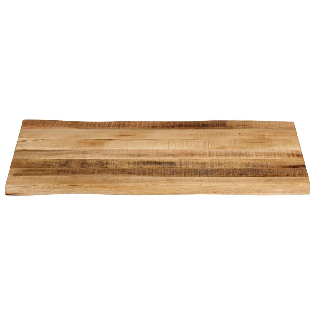 Vidaxl tafelblad met natuurlijke rand 90x60x3,8 cm massief mangohout