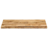 Vidaxl tafelblad met natuurlijke rand 100x60x3,8 cm massief mangohout
