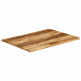 Vidaxl tafelblad met natuurlijke rand 100x80x3,8 cm massief mangohout