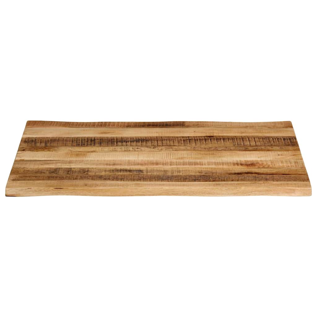 Vidaxl tafelblad met natuurlijke rand 100x80x3,8 cm massief mangohout