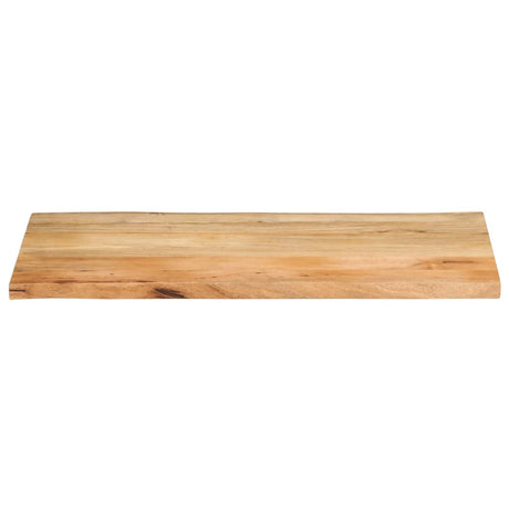 Vidaxl tafelblad met natuurlijke rand 100x60x2,5 cm massief mangohout