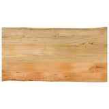 Vidaxl tafelblad met natuurlijke rand 120x60x2,5 cm massief mangohout