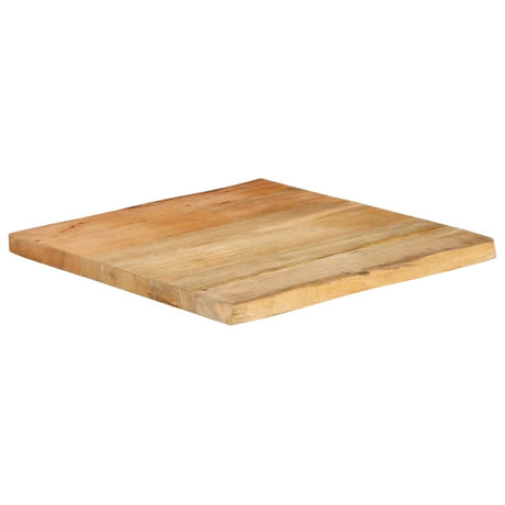 Vidaxl tafelblad met natuurlijke rand 40x40x3,8 cm massief mangohout