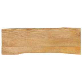 Vidaxl tafelblad met natuurlijke rand 140x40x3,8 cm massief mangohout