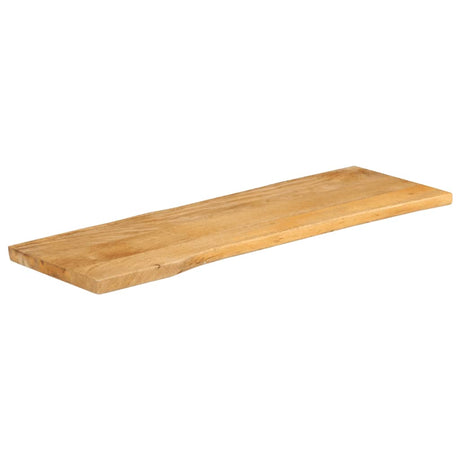 Vidaxl tafelblad met natuurlijke rand 140x40x3,8 cm massief mangohout