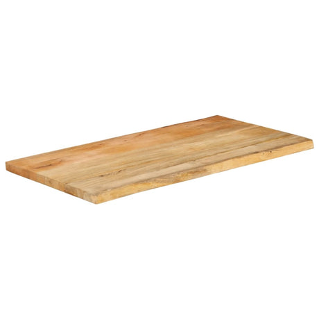 Vidaxl tafelblad met natuurlijke rand 120x60x3,8 cm massief mangohout