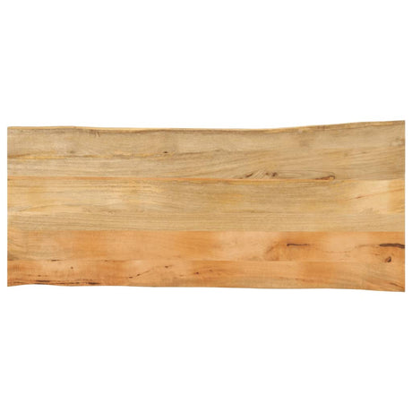 Vidaxl tafelblad met natuurlijke rand 140x60x3,8 cm massief mangohout