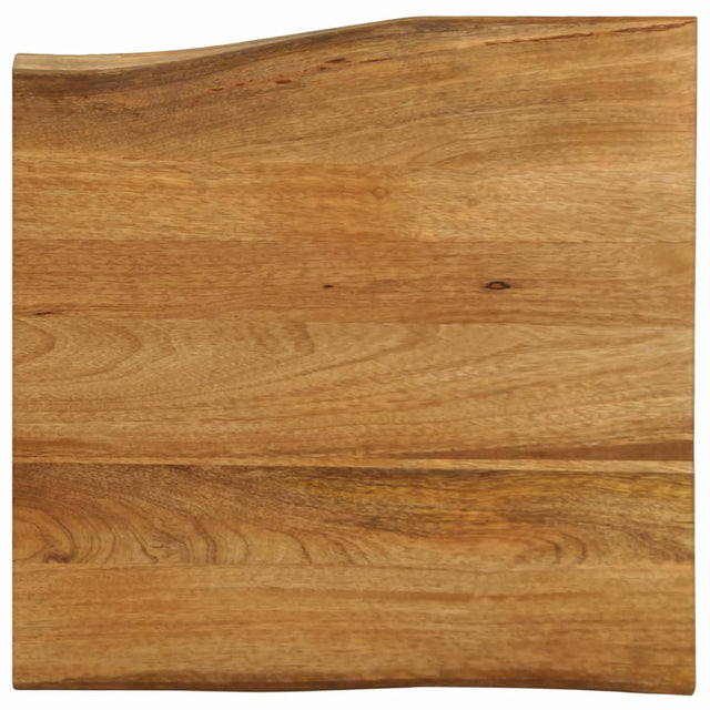 Vidaxl tafelblad met natuurlijke rand 60x60x2,5 cm massief mangohout