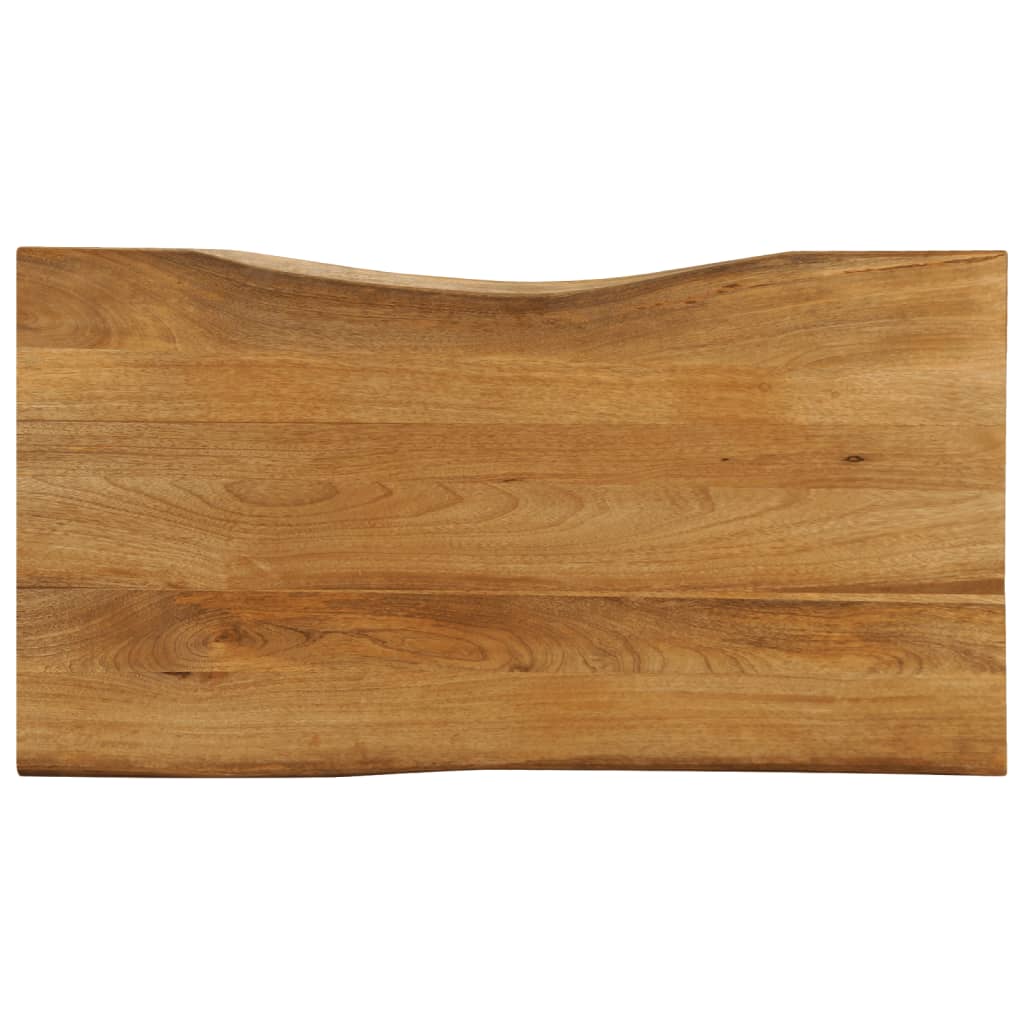 Vidaxl tafelblad met natuurlijke rand 120x60x2,5 cm massief mangohout