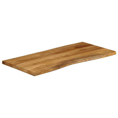 Vidaxl tafelblad met natuurlijke rand 120x60x2,5 cm massief mangohout