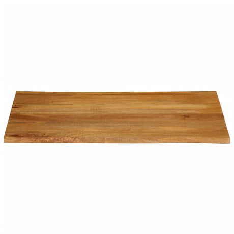 Vidaxl tafelblad met natuurlijke rand 100x80x2,5 cm massief mangohout