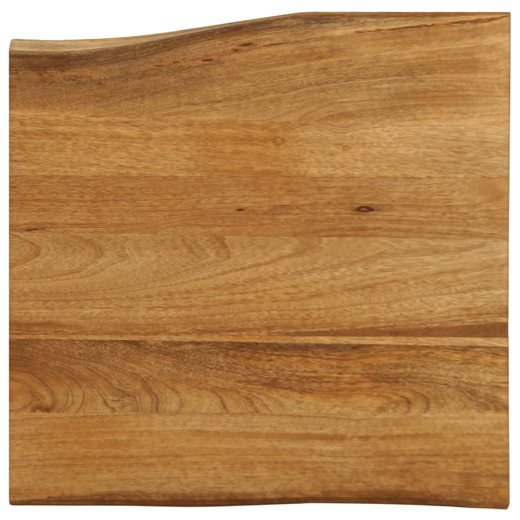 Vidaxl tafelblad met natuurlijke rand 40x40x3,8 cm massief mangohout