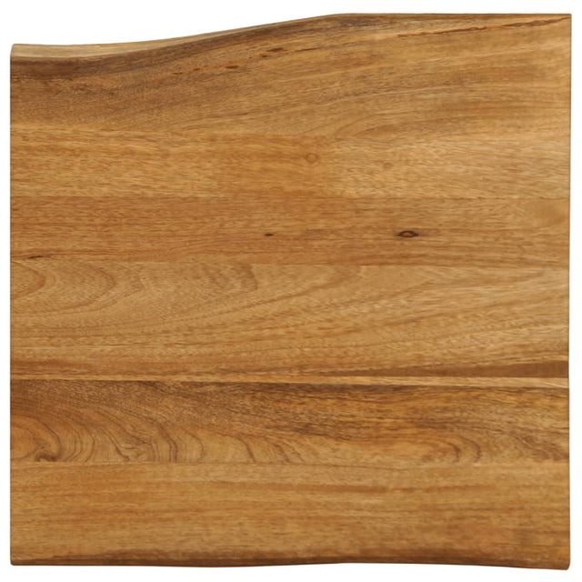 Vidaxl tafelblad met natuurlijke rand 40x40x3,8 cm massief mangohout