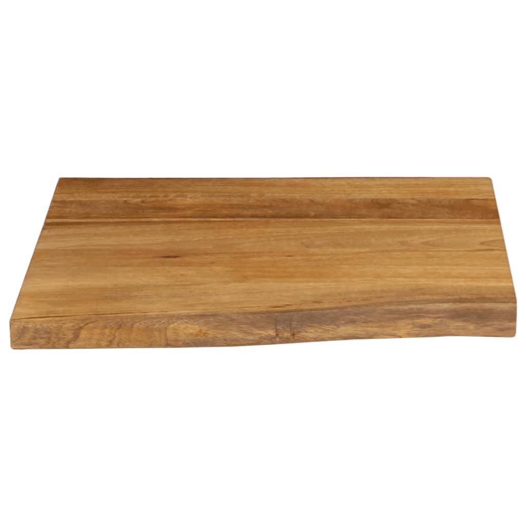 Vidaxl tafelblad met natuurlijke rand 40x40x3,8 cm massief mangohout