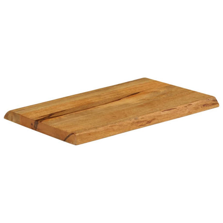 Vidaxl tafelblad met natuurlijke rand 60x40x3,8 cm massief mangohout