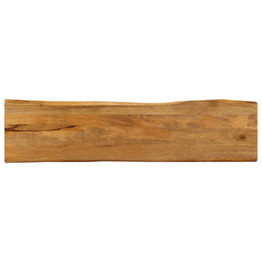Vidaxl tafelblad met natuurlijke rand 160x40x3,8 cm massief mangohout