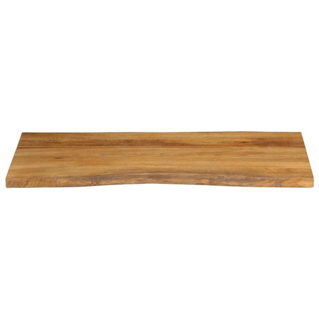 Vidaxl tafelblad met natuurlijke rand 100x60x3,8 cm massief mangohout