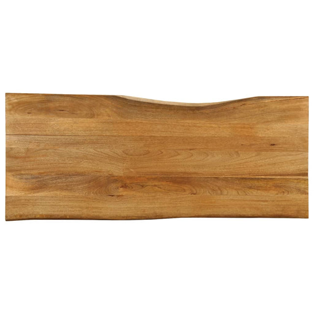 Vidaxl tafelblad met natuurlijke rand 140x60x3,8 cm massief mangohout