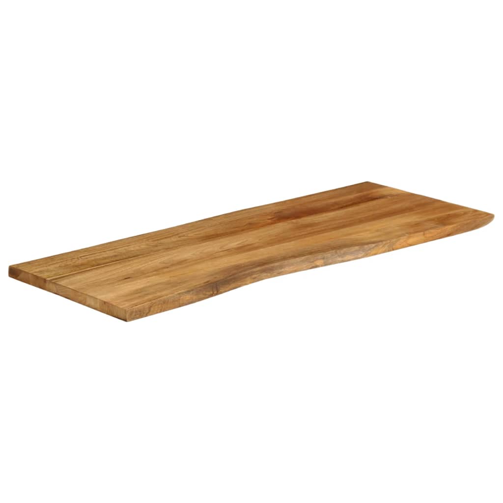 Vidaxl tafelblad met natuurlijke rand 140x60x3,8 cm massief mangohout