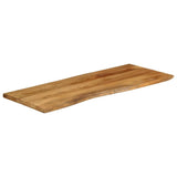 Vidaxl tafelblad met natuurlijke rand 140x60x3,8 cm massief mangohout