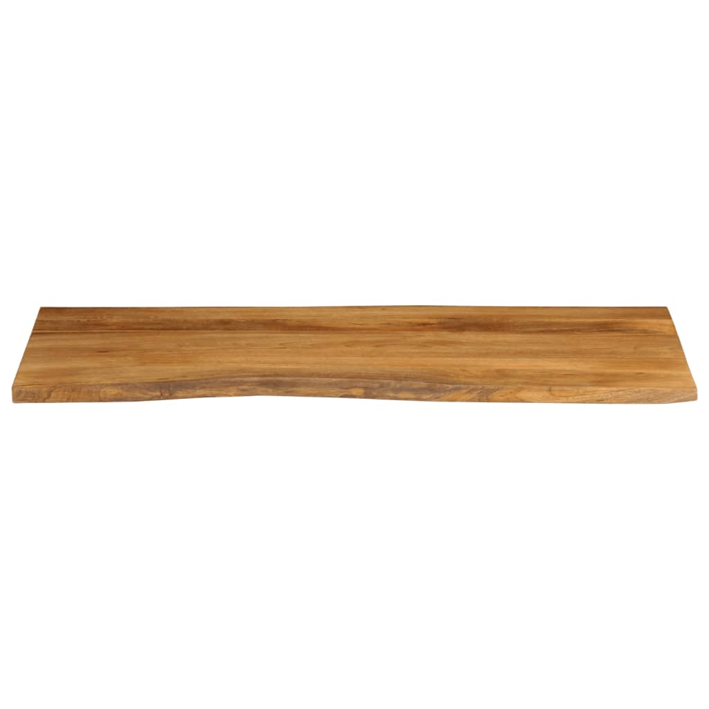 Vidaxl tafelblad met natuurlijke rand 140x60x3,8 cm massief mangohout