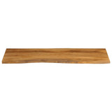 Vidaxl tafelblad met natuurlijke rand 140x60x3,8 cm massief mangohout
