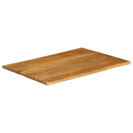 Vidaxl tafelblad met natuurlijke rand 90x80x3,8 cm massief mangohout