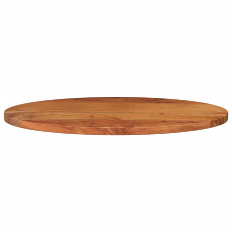 Vidaxl tafelblad ovaal 80x40x2,5 cm massief acaciahout