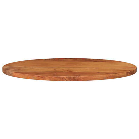 Vidaxl tafelblad ovaal 110x50x2,5 cm massief acaciahout