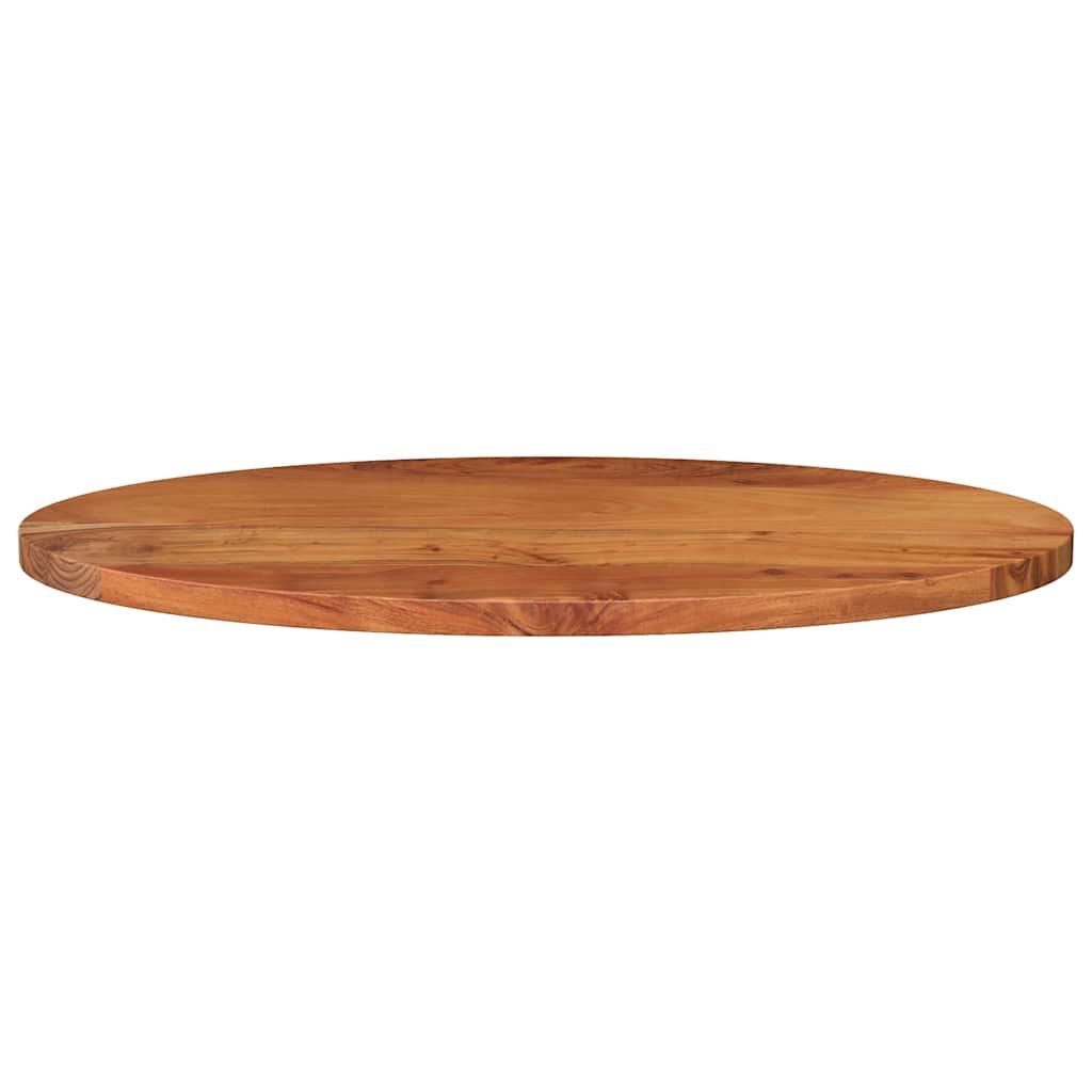 Vidaxl tafelblad ovaal 120x50x2,5 cm massief acaciahout