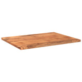 Vidaxl tafelblad rechthoekig 80x70x3,8 cm massief acaciahout