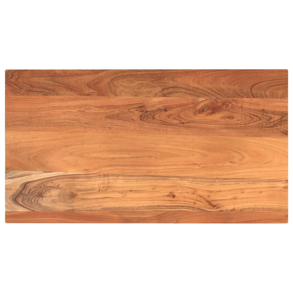 Vidaxl tafelblad rechthoekig 110x70x3,8 cm massief acaciahout