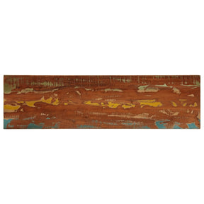 Vidaxl tafelblad rechthoekig 110x40x2,5 cm massief gerecycled hout