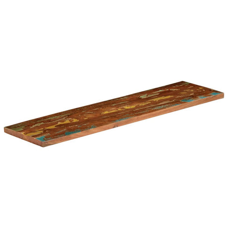 Vidaxl tafelblad rechthoekig 110x40x2,5 cm massief gerecycled hout