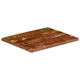 Vidaxl tafelblad rechthoekig 60x50x2,5 cm massief gerecycled hout