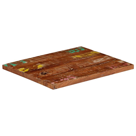 Vidaxl tafelblad rechthoekig 60x50x2,5 cm massief gerecycled hout