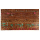 Vidaxl tafelblad rechthoekig 100x60x2,5 cm massief gerecycled hout